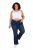 Ulla Popken Marie Fit Bootcut Stretch Jeans Blue Denim - Ulla Popken - Ulla Popken didelių dydžių rūbai