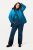 Ulla Popken HYPRAR Triple Function Ski Pants Teal - Slidinėjimo apranga - 