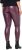 Ulla Popken Metallic Faux Leather Leggings Plum - Džinsai & Kelnės Didelėse Dydžiuose – Plus Size - 