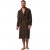 JP1880 Bathrobe Extra Soft Terry Cloth Brown - Apatinis trikotažas ir plaukimo apranga - Apatinis trikotažas - 2XL-8XL