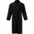 JP1880 Bathrobe Extra Soft Terry Cloth Black - Apatinis trikotažas ir plaukimo apranga - Apatinis trikotažas - 2XL-8XL