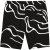 JP1880 Bermuda Shorts Soft Viscose All-over Print Black - Šortai - Šortai - W40-W60