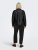 Only Carmakoma Robber Leather Jacket Black - Odinės striukės - 