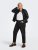 Only Carmakoma Robber Leather Jacket Black - Odinės striukės - 