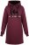 Nora Mikken KADRI Long Hoodie Burgundy - Megztiniai ir džemperiai - 
