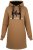 Nora Mikken KADRI Long Hoodie Camel - Megztiniai ir džemperiai - 