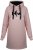 Nora Mikken KADRI Long Hoodie PINK - Megztiniai ir džemperiai - 