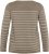 Kaffe Curve Linia Boatneck Pullover Morel Melange with Silver Lurex - Megzti megztiniai - 