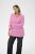 Kaffe Curve Emilia Pullover Pink Power Melange - Megzti megztiniai - 