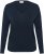 Kaffe Curve Lizzy Long Sleeve Pullover Midnight Marine - Megzti megztiniai - 