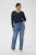 Kaffe Curve Lizzy Long Sleeve Pullover Midnight Marine - Megzti megztiniai - 