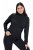 Ulla Popken Basic Long Sleeve Slim Fit Turtleneck Black - Megztiniai ir džemperiai - Jaukūs džemperiai ir megztiniai