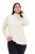 Ulla Popken Basic Long Sleeve Slim Fit Turtleneck Natural - Megztiniai ir džemperiai - Jaukūs džemperiai ir megztiniai
