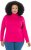 Ulla Popken Basic Long Sleeve Slim Fit Turtleneck Red Pink - Megztiniai ir džemperiai - 