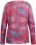Ulla Popken Graphic Print Recycled Polyester Quick Dry Stretch Top Salsa Red - Spausdinti marškinėliai moterims - 