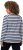 Ulla Popken Striped A-Line Long Sleeve Tee Navy Blue - Spausdinti marškinėliai moterims - 