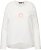 Ulla Popken Star Long Sleeve Graphic Tee Off-White - Spausdinti marškinėliai moterims - 