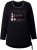 Ulla Popken Your Story Sequined Long Sleeve Tunic Tee Black - Spausdinti marškinėliai moterims - 