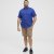 North Latitude Shirt Linen Cotton Short Sleeve Blue - Marškiniai - Marškiniai - 2XL-8XL