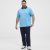North Latitude Polo Pique Printed Turquoise - Polo marškinėliai - Polo marškinėliai - 2XL-8XL