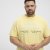 North Latitude T-Shirt Printed Short Sleeve Yellow - Marškinėliai - Marškinėliai - 2XL-14XL