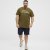 North Latitude T-Shirt Printed Short Sleeve Green - Marškinėliai - Marškinėliai - 2XL-14XL