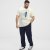 North Latitude T-shirt Printed Short Sleeve Off-White - Marškinėliai - Marškinėliai - 2XL-14XL