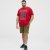 North Latitude T-Shirt Printed Short Sleeve Red - Marškinėliai - Marškinėliai - 2XL-14XL