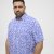 North Latitude Shirt Denim Printed Allover Blue - Marškiniai - Marškiniai - 2XL-8XL