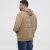 North Latitude Hoodie with Zipper Dark Sand - Megztiniai ir Džemperiai - Megztiniai ir Džemperiai - 2XL-14XL