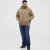 North Latitude Hoodie with Zipper Dark Sand - Megztiniai ir Džemperiai - Megztiniai ir Džemperiai - 2XL-14XL