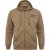 North Latitude Hoodie with Zipper Dark Sand TALL - TALL-dydžiai - Drabužiai aukštiems vyrams