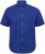 North Latitude Shirt Linen Cotton Short Sleeve Blue - Marškiniai - Marškiniai - 2XL-8XL