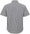 North Latitude Shirt Short Sleeve Checked Grey - Marškiniai - Marškiniai - 2XL-8XL