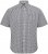 North Latitude Shirt Short Sleeve Checked Grey - Marškiniai - Marškiniai - 2XL-8XL