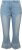 Ulla Popken Cropped Flared Eyelet Jeans Light Blue - Džinsai & Kelnės Didelėse Dydžiuose – Plus Size - 