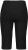 Ulla Popken Stretch Knit Bike Shorts Black - Džinsai & Kelnės Didelėse Dydžiuose – Plus Size - 