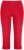 Ulla Popken Basic Stretch Knit Capris Red - Džinsai & Kelnės Didelėse Dydžiuose – Plus Size - 