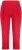 Ulla Popken Basic Stretch Knit Capris Red - Džinsai & Kelnės Didelėse Dydžiuose – Plus Size - 
