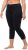 Ulla Popken Basic Stretch Knit Capris Navy - Džinsai & Kelnės Didelėse Dydžiuose – Plus Size - 