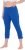 Ulla Popken Basic Stretch Knit Capris Blue - Ulla Popken - 
