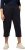 Ulla Popken Pull On Knit Elastic Waist Pocket Crop Pants Blue - Džinsai & Kelnės Didelėse Dydžiuose – Plus Size - 