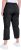 Ulla Popken Roll Tab Hem Stretch Cargo Pants Black - Džinsai & Kelnės Didelėse Dydžiuose – Plus Size - 
