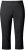 Ulla Popken Bengaline Elastic Waist Stretch Capri Pants Black - Džinsai & Kelnės Didelėse Dydžiuose – Plus Size - 