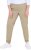 Ulla Popken Chino Elastic Waist Stretch Cotton Pants Brown - Džinsai & Kelnės Didelėse Dydžiuose – Plus Size - 