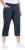 Ulla Popken Stretch Cotton Cargo Crop Pants Navy - Džinsai & Kelnės Didelėse Dydžiuose – Plus Size - 