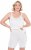 Ulla Popken Lace Hem Stretch Viscose Knit Bicycle Length Lounge Shorts White - Džinsai & Kelnės Didelėse Dydžiuose – Plus Size - 