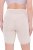 Ulla Popken Lace Hem Stretch Viscose Knit Bicycle Length Lounge Shorts Beige - Džinsai & Kelnės Didelėse Dydžiuose – Plus Size - 