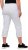 Ulla Popken Mony Stretch Capri Pants Snow White - Džinsai & Kelnės Didelėse Dydžiuose – Plus Size - 