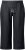 Ulla Popken Cool Linen Elastic Waist Capri Pants Black - Džinsai & Kelnės Didelėse Dydžiuose – Plus Size - 